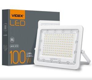 LED прожектор 100W 5000к 220V білий VL-F2e-1005W videx