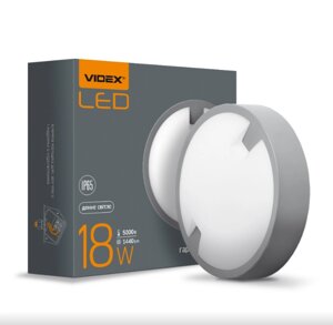 LED світильник жкг 18W 5000к 220V videx