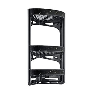 DECOR Поличка для душку кутова (12) (х129 чорний мармур)