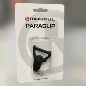 Антабка Magpul Paraclip для ременя MS1 або адаптерів (швидкознімна), Чорна, кріплення для ременя на зброю MAG541