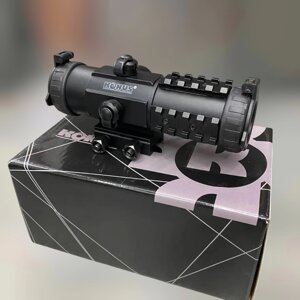 Приціл коліматорний KONUS SIGHT-PRO PTS2 3x30 (призматичний)2.8 MOA, червона / синя точка