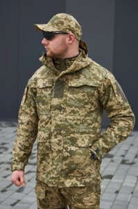 Парка демісезонна піксель ЗСУ ріп-стоп Military