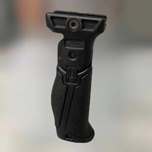 Рукоятка перенесення вогню DLG Tactical (DLG-048-black) на планку Picatinny, колір Чорний, складана, ручка перенесення