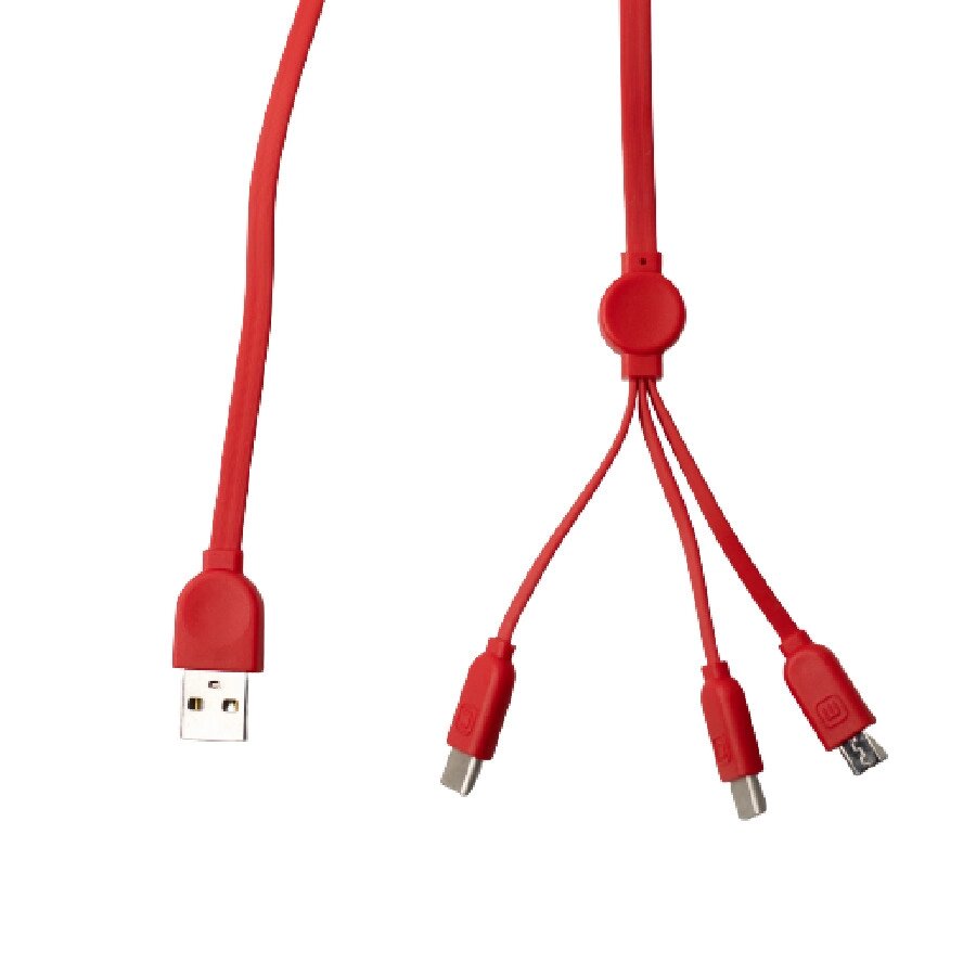 Кабель зарядний USB 3 в1 від компанії 77Open - фото 1