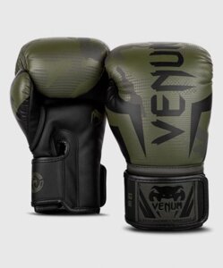 Боксерські рукавиці Venum Elite Black Dark Camo 12,16 унц