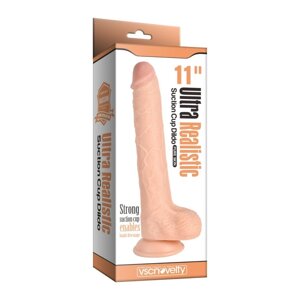 Фалоімітатор на присоске Ultra Realistic Suction Cup Dildo 11.0