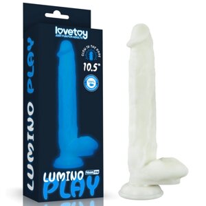 Фалоімітатор світиться Lumino Play Silicone Dildo 10.5