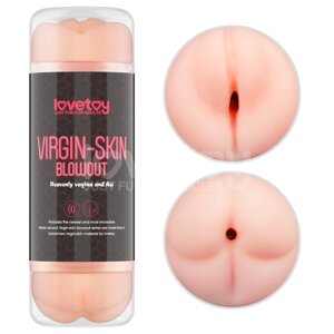 Мастурбатор для чоловіків Virgin-skin Blowout Double Side Stroker Vagina and Ass