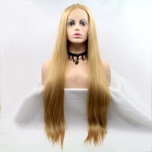 Перука ZADIRA карамельний блонд жіночий довгий прямий