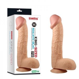 Реалістичний великий фалоімітатор Legendary King Sized Realistic Dildo 10.5