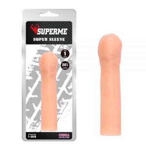 Подовжує насадка на пеніс Super Sleeve