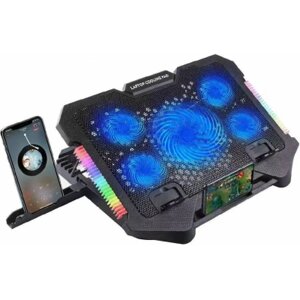 Підставка до ноутбука xoko NST-051 RGB black (XK-NST-051RGB-BK)