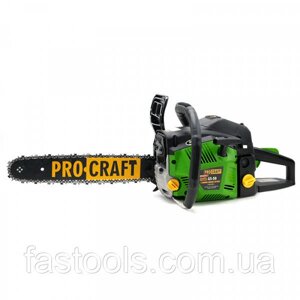 Бензопила ланцюгова PRO CRAFT GS-50/2 (1ш. 1л. 40, 1ш. 1л. 45) NEW