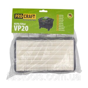 Фільтр HEPA procraft VP20 бренд universal