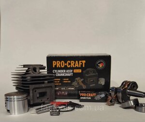 Поршньова + колінвал 1E44F 52CC procraft FULL SET