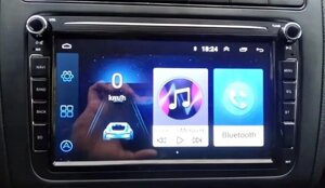 Автомобільний стандарт Voltsvagen 9 дюйми датчики сторони відео WW Volkswagen Magnitol Android Bluetooth Transporter