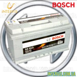 Акумулятор 100Ah-12v BOSCH (Бош) 830A S5 (R+правий) 353x175x190 B13 (пуск)