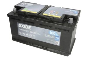 Акумулятор 100Ah-12v Exide PREMIUM 900А (353х175х190)R+правий), EN900