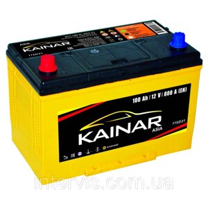 Акумулятор 100Ah-12v KAINAR (Кайнар) Asia (304x173x220),L, EN800 Азія L+лівий
