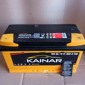 Акумулятор 100Ah-12v KAINAR (Кайнар) Standart+353х175х190), R, EN850 R+правий