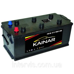 Акумулятор 210Ah-12v KAINAR (Кайнар) Standart+524x239x223), полярність пряма (4), EN1350
