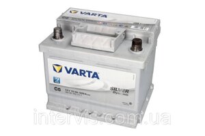 Акумулятор 52ah-12v VARTA SD (C6) (варта) 520A (R+правий) 207x175x175 (пуск)