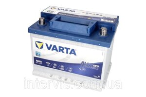 Акумулятор 60ah-12v VARTA BLUE dynamic (D24) EFB (варта) 640A (R+правий) 242х175х190 (пуск)