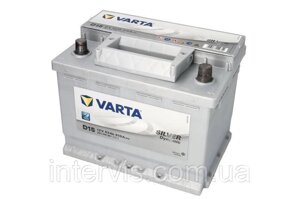 Акумулятор 63ah-12v VARTA silver dynamic (D39) (варта) 610A (R+правий) 242x175x190 (пуск)
