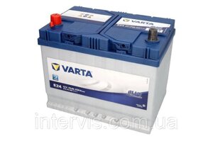 Акумулятор 70ah-12v VARTA BD (E24) (варта) 630A (L+лівий) 261х175х220 B13 (пуск)