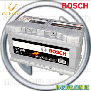Акумулятор 85Ah-12v BOSCH (Бош) 800A S5 (R+правий) 315x175x175 B13 (пуск)