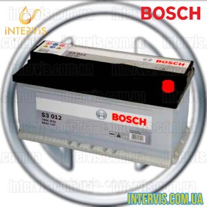 Акумулятор 88Ah-12v BOSCH (Бош) 740A S3 (R+правий) 353x175x175 B13 (пуск)