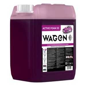 Активна піна з рожевим забарвленням WAGEN “ACTIVE FOAM 33 PINK”22 кг