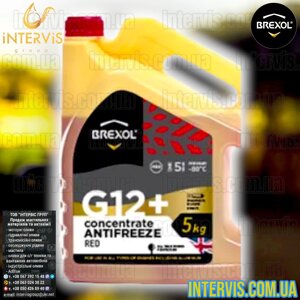 Антифриз brexol RED concentrate G12+ концентрат (червоний) 5кг.