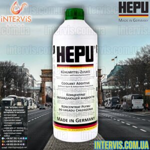 Антифриз HEPU G11 GREEN концентрат (Зелений) 1.5л