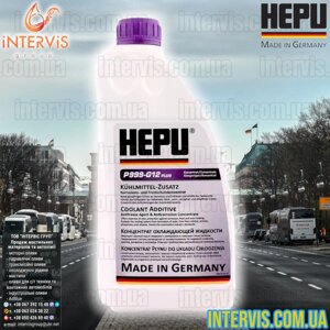 Антифриз HEPU G12+ violet-purple концентрат (фіолетовий) 1.5л