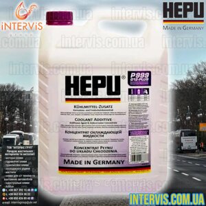 Антифриз HEPU G12+ violet-purple концентрат (фіолетовий) 5л