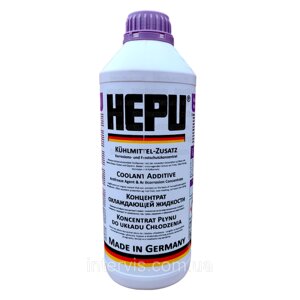 Антифриз HEPU G13 violet-purple концентрат (фіолетовий) 1.5л