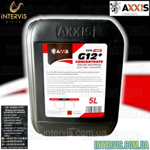 Антифриз концентрат G12 AXXIS ECO-80C RED 5л.