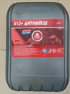 Антифриз червоний GNL Antifreeze G12+ 20кг