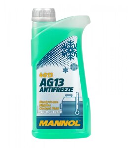 Антифриз зелений MANNOL Antifreeze AG13 (40 °C) Hightec 1л. (MN4013-1)