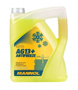 Антифриз жовтий Mannol Antifreeze AG13+40°C 5л. Yellow (MN4014-5)