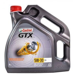 Дизельна моторна олива Castrol GTX 5W-30 C4 (RN 0720) 4л.