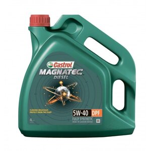 Дизельна моторна олива castrol magnatec diesel 5W-40 DPF 4л. (із сажевим фільтром)