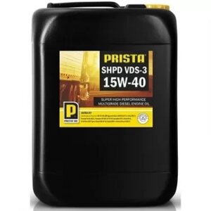 Дизельна моторна олива для вантажних автомобілів PRISTA SHPD VDS3 15W-40 20л