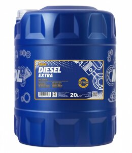 Дизельна моторна олива MANNOL Diesel Extra 10W-40 20л. (MN7504-20)