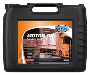 Дизельна моторна олива Volvo MPM Motoroil 10W-40 Premium Synthetic Ultra High Performance Diesel 20л.