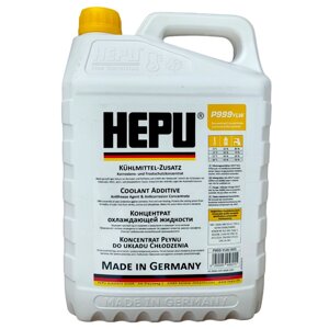 Концентрат антифриза жовтий HEPU G11 YELLOW 5л. (P999-YLW-005)