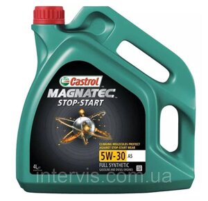 Моторна олива castrol magnatec STOP-START 5W-30 A5 4л. (WSS-M2c913-C/ WSS-M2c913-D) (15CA43)