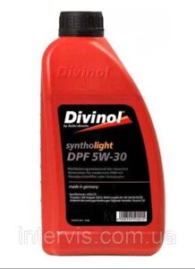 Моторна олива Divinol Syntholight DPF 5W-30 (із сажевим фільтром MB 229.51 ) 1л. (49180)