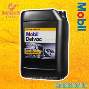Моторна олива для вантажних автомобілів MOBIL delvac XHP EXTRA 10W-40 20л. (DAF, MAN, VOLVO, mercedes)